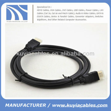 Negro HDMI Cable PVC Chaqueta